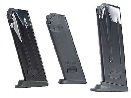 P2000/USP40 Compact 12rd magazine, extended floorplate
