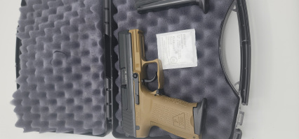 HK P2000 V3 DA/SA FDE Pistol 10 RD 9mm