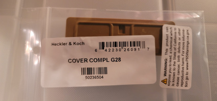 HK G28/417/MR762 RAL8000 Port Cover