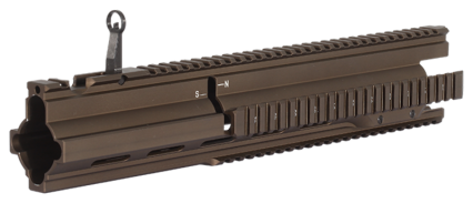 HK G28 Picatinny handguard with integrated flip up front sight (RAL8000) BLEM