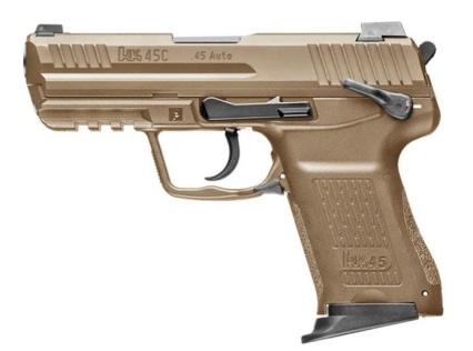 HK45 Compact (V1) DA/SA, FDE, two 8rd