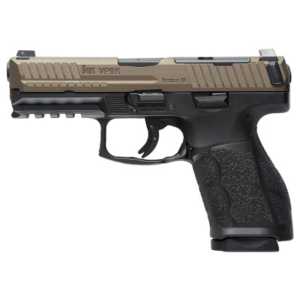 HK VP9A1 K (Kompact), 9mm, Optics Ready, Bronze Slide