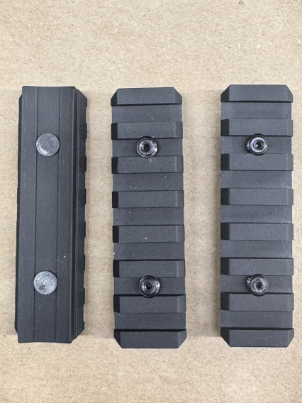 HKEY RAIL 7 SLOT BLACK