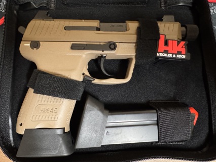 HK45 Compact Tactical (V1) DA/SA, FDE