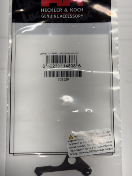 HK MP5 10mm / .40 S&W Release Lever
