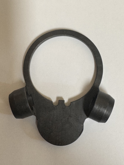 HK MR762/417 Flush Cup QD End Plate - Black