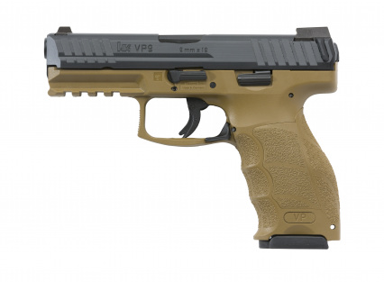 HK VP9 FDE, NS, 3-17rd mags